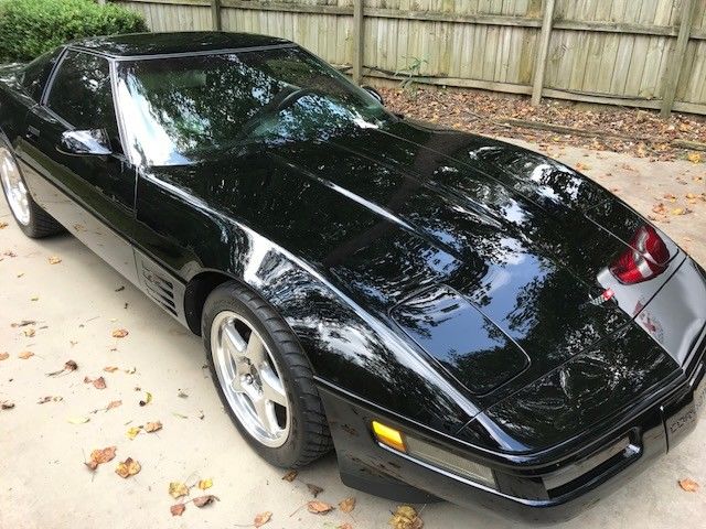 1992 Black Chevrolet Corvette