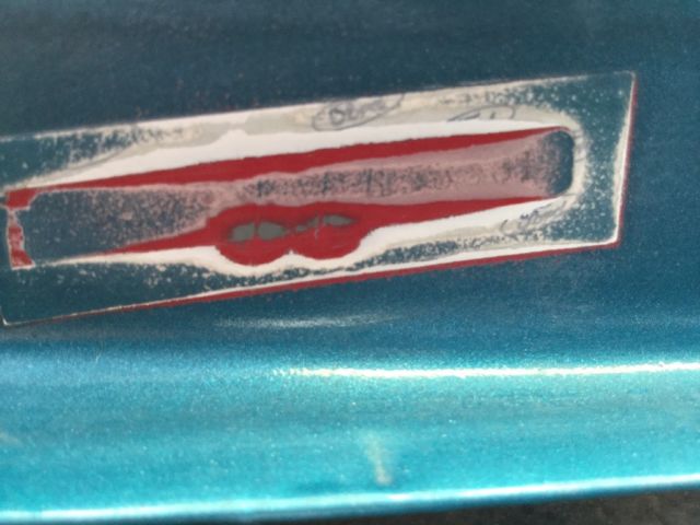 1991 Metallic Teal Ford Mustang