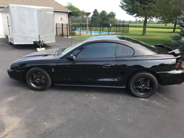 1994 Black Ford Mustang Fastback