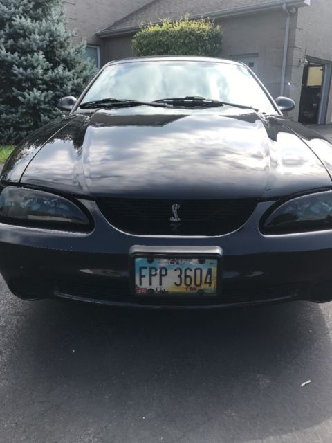 1994 Black Ford Mustang Fastback