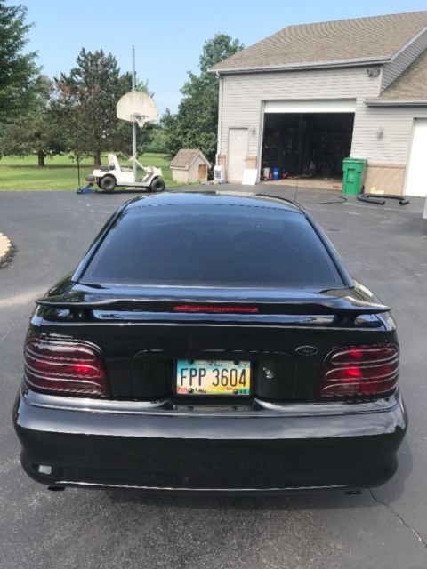 1994 Black Ford Mustang Fastback