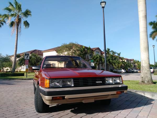 1984 Red Toyota Camry Cab & Chassis