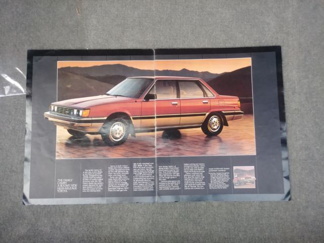 1984 Red Toyota Camry Cab & Chassis