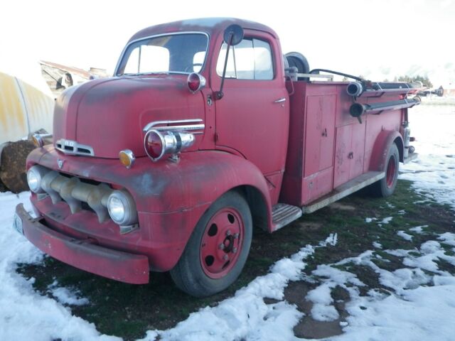 1951 Red Ford Fire Truck Fire Truck