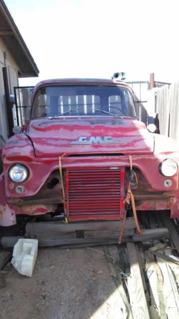 1957 worn out red Chevrolet Other Cab & Chassis