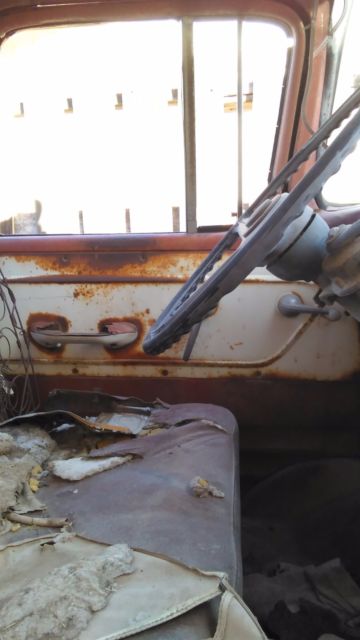 1957 worn out red Chevrolet Other Cab & Chassis