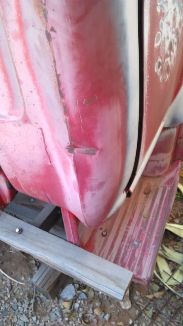 1957 worn out red Chevrolet Other Cab & Chassis