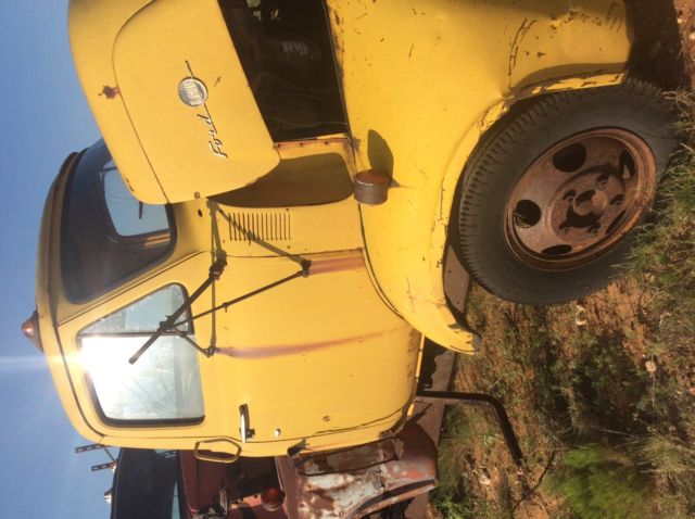 1954 Yellow Ford F-350 Cab & Chassis