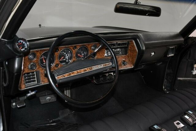 1971 Black Chevrolet Monte Carlo Coupe