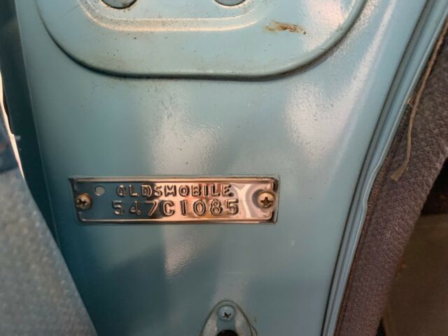 1954 Blue Oldsmobile Eighty-Eight Sedan