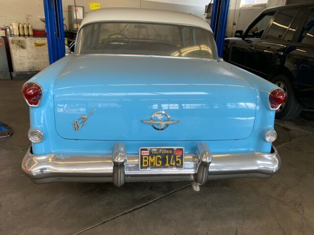 1954 Blue Oldsmobile Eighty-Eight Sedan