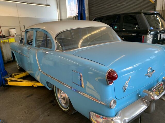 1954 Blue Oldsmobile Eighty-Eight Sedan