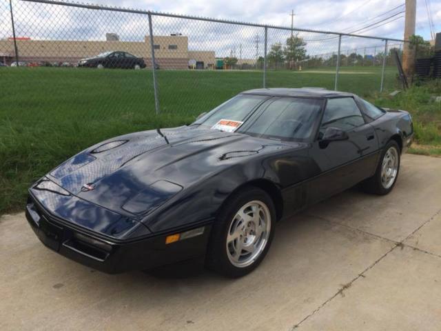 1990 Black Chevrolet Corvette