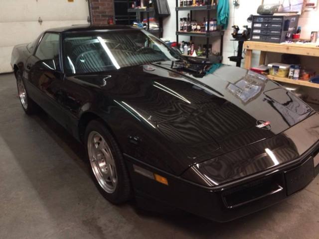 1990 Black Chevrolet Corvette