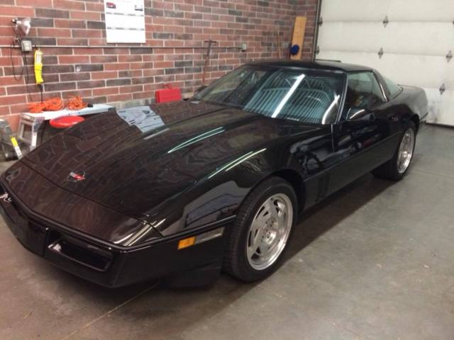 1990 Black Chevrolet Corvette