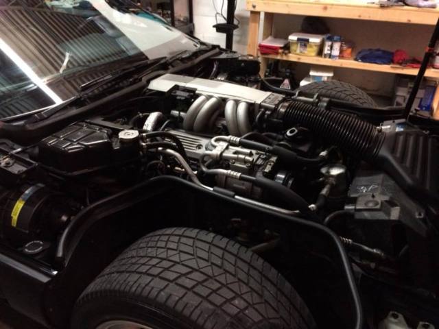 1990 Black Chevrolet Corvette