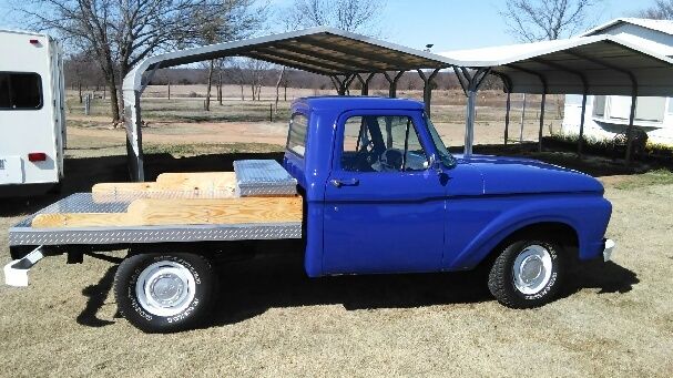 1962 Purple Ford F-100 Standard Cab Pickup