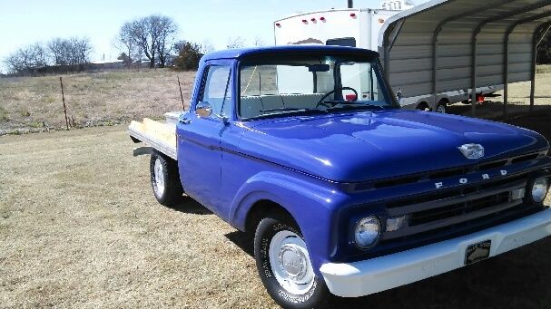 1962 Purple Ford F-100 Standard Cab Pickup