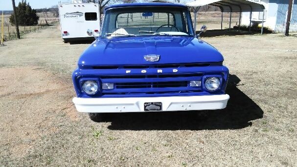 1962 Purple Ford F-100 Standard Cab Pickup