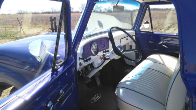 1962 Purple Ford F-100 Standard Cab Pickup