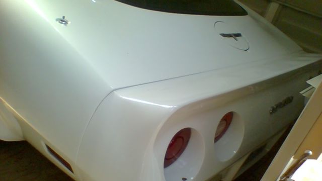 1980 White Chevrolet Corvette Coupe