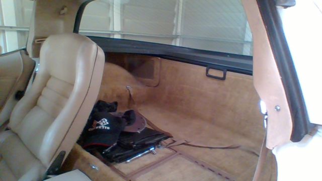 1980 White Chevrolet Corvette Coupe