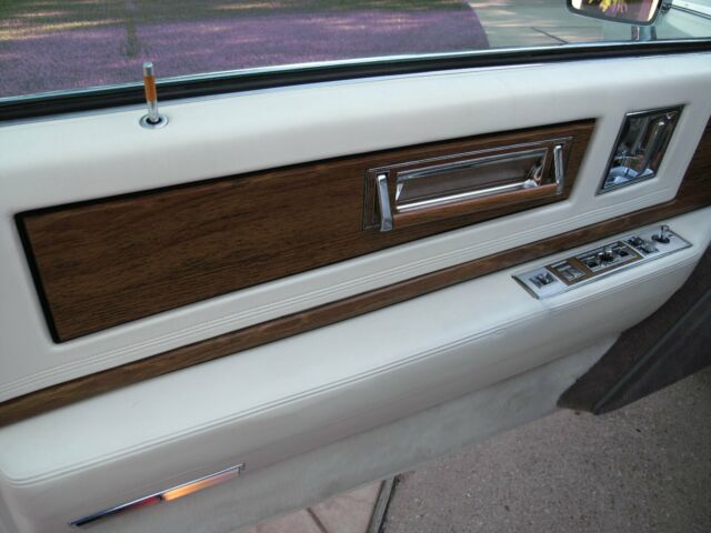 1984 White Cadillac Eldorado Coupe