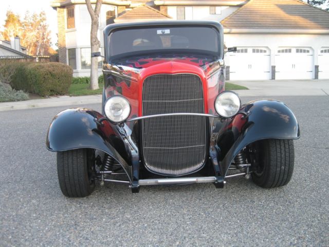 1932 Ford 3 window henry steel Coupe