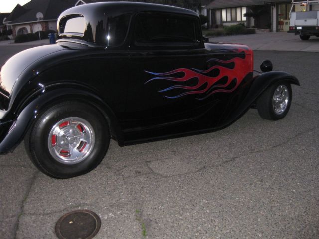 1932 Ford 3 window henry steel Coupe