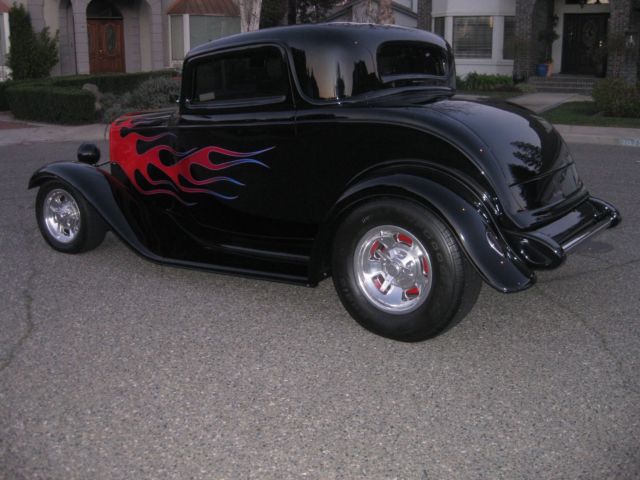 1932 Ford 3 window henry steel Coupe