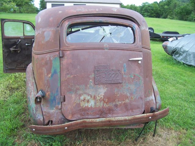 1937 Surface rust/patina Chevrolet Sedan Delivery