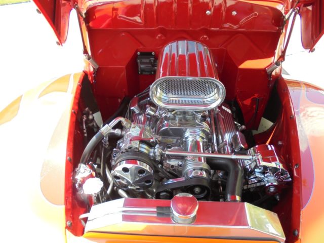 1940 Red Ford Deluxe Coupe Coupe