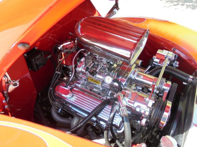 1940 Red Ford Deluxe Coupe Coupe