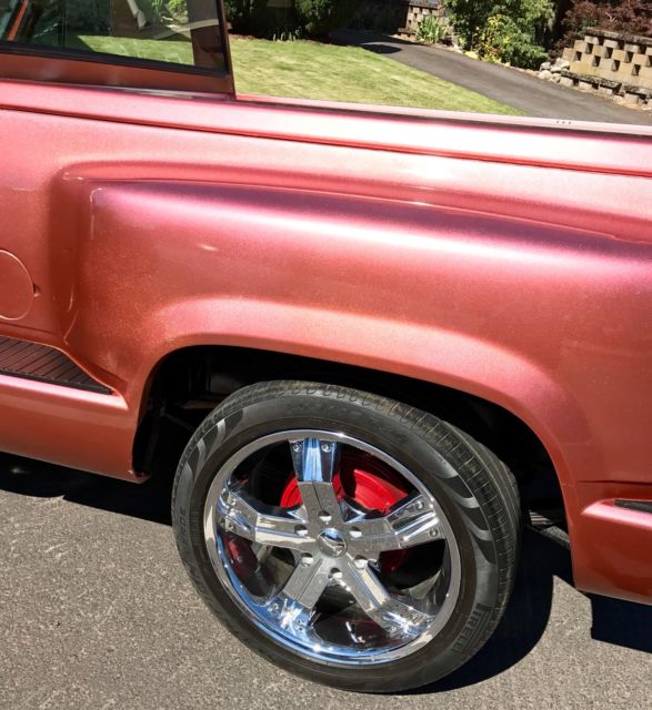 1970 Orange Chevrolet C-10 Crew Cab Pickup