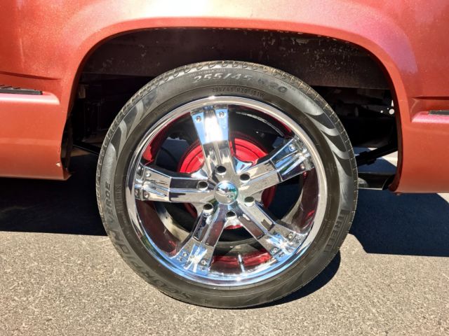 1970 Orange Chevrolet C-10 Crew Cab Pickup