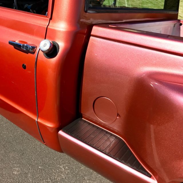 1970 Orange Chevrolet C-10 Crew Cab Pickup