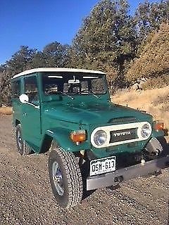 1975 Green Toyota Land Cruiser SUV