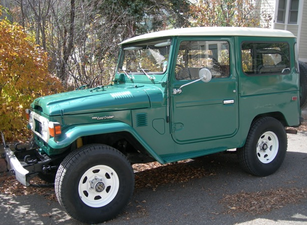 1975 Green Toyota Land Cruiser SUV
