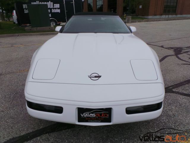 1991 White Chevrolet Corvette Convertible