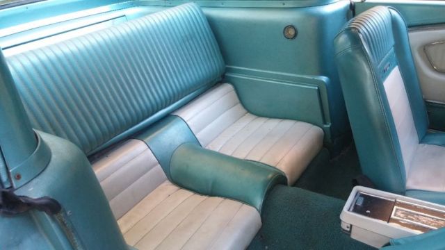 1965 Teal Ford Mustang Fastback