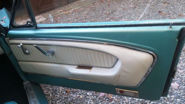 1965 Teal Ford Mustang Fastback