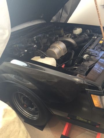 1987 Black Buick Grand National 2 dr "-T"- top model