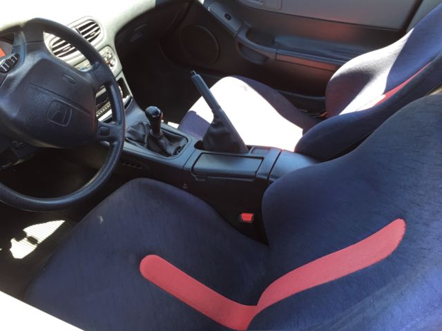 1993 Red Honda Del Sol Coupe