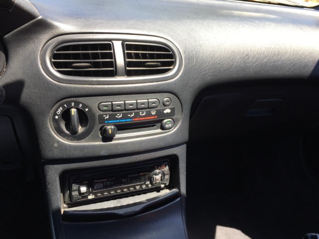 1993 Red Honda Del Sol Coupe