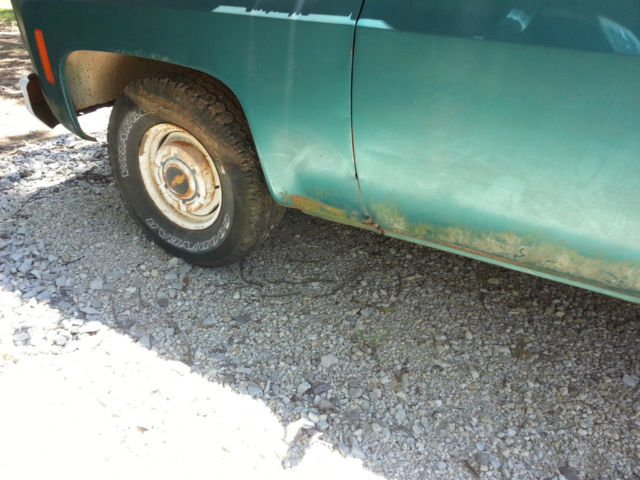 1974 Green Chevrolet C-10 Standard Cab Pickup
