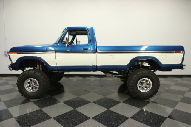 1978 Blue Ford F-250 Pickup (Truck)