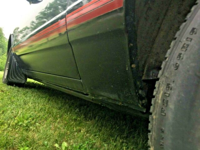 1988 Black Chevrolet Monte Carlo Coupe
