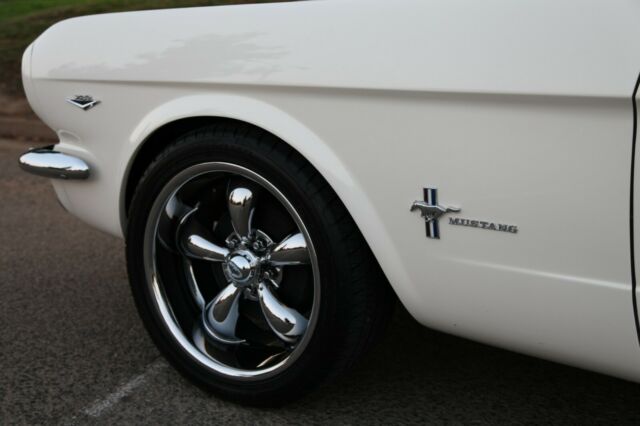 1965 White Ford Mustang Coupe