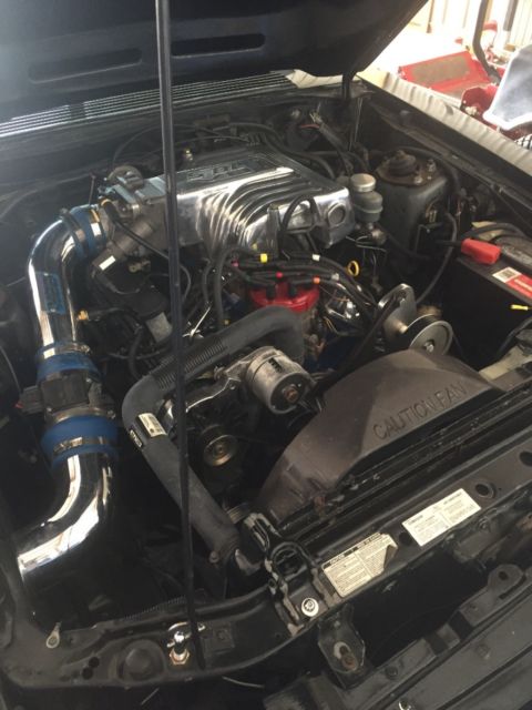 1989 Black Ford Mustang Convertible