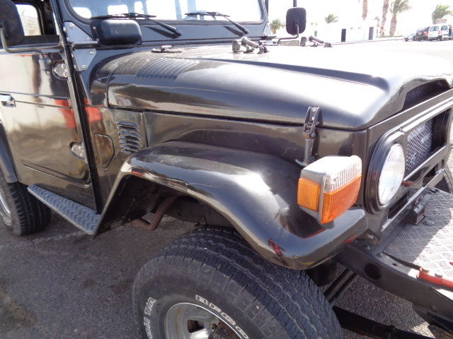 1979 Metalic Gray Toyota Land Cruiser Convertible